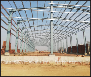 Industrial Steel Structure Project Lahore