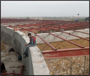 Industrial Steel Structure Project Lahore