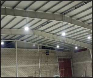 Industrial Steel Structure Project Lahore