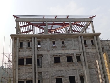 Industrial Steel Structure Project Lahore
