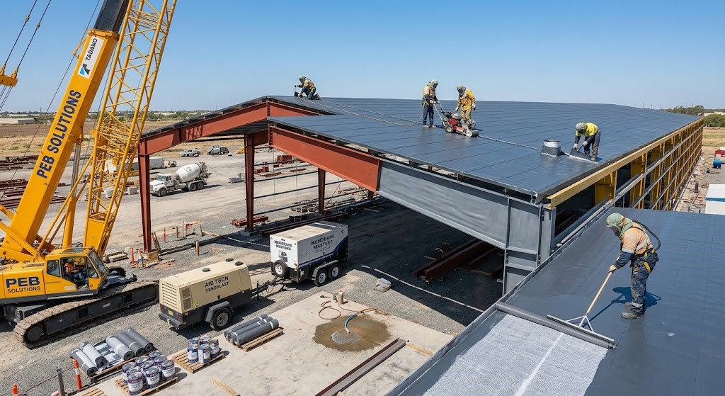Industrial Steel Structure Project Lahore